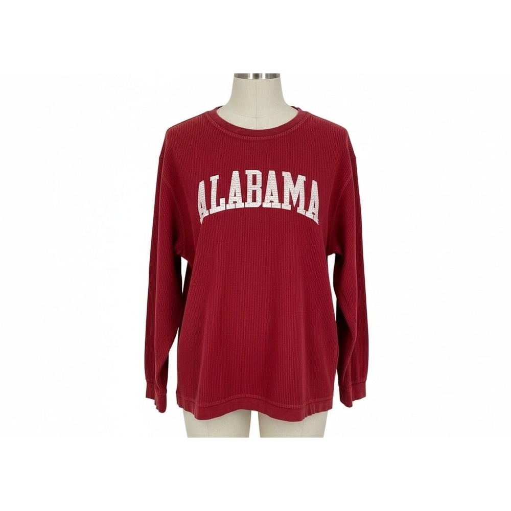 Alabama Crimson Tide Corded Sweatshirt‎ Red Women Medium